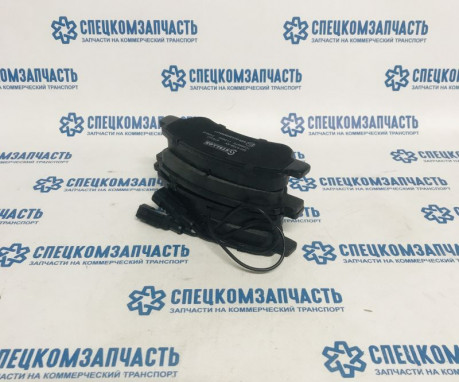 Колодки задние дисковые Q17 с датчиком на Фиат Дукато - 000670BSX Колодки задние дисковые Q17 с датчиком на Фиат Дукато - 000670BSX