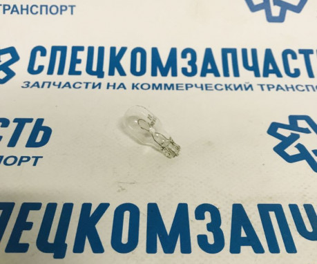 Лампа фонаря заднего (1-нитевая) (безцокольная 12V W16W W2.1х9.5d) на Хендай Портер 2 - L12816