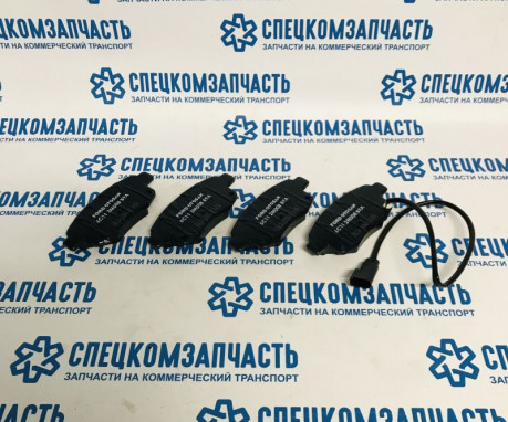 Колодки тормозные задние (дисковые) на Форд Транзит - 1824348