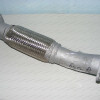 Глушитель (после горного тормоза) (D4DD)  с гофрой на Hyundai HD - 30650