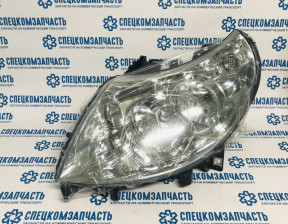 Фара левая (с корректором) на Пежо Боксер - 505207