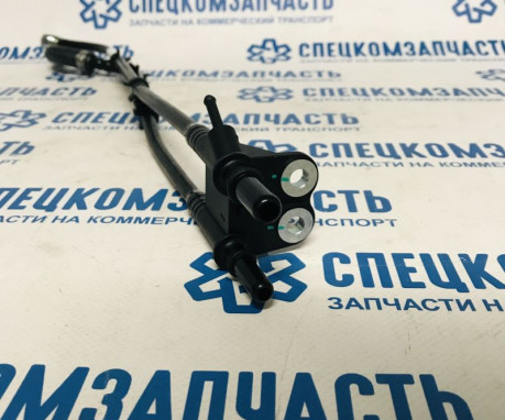 Трубка топливная ТНВД (подача и обратки) с тройником на Фиат Дукато - 5801883554