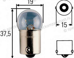 Лампа освещения салона 12V 10W на Форд Транзит - 6090985