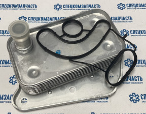 Радиатор масляный (теплообменник) ОМ611/612/646 на Мерседес Спринтер - 700622