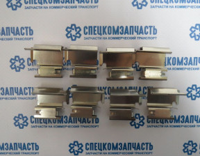 Ремкомплект колодок задних (пластины прижимные) на Пежо Боксер - 901218