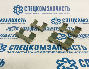 Ремкомплект колодок передних (пластины прижимные) на Пежо Боксер - 901726