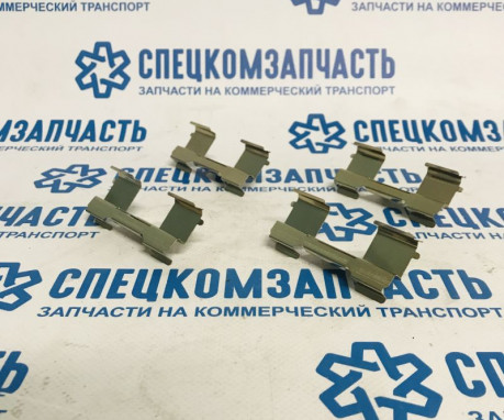 Ремкомплект колодок передних (пластины прижимные) на Пежо Боксер - 901726