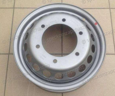 Диск колеса стальной R16 (5,5Jx16ET109,5) серебро на Мерседес Спринтер - A00240101029206