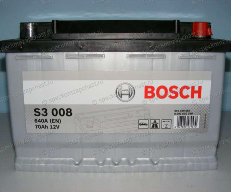 Аккумуляторная батарея 12V/70Ah/640А на Фиат Дукато - 71751140