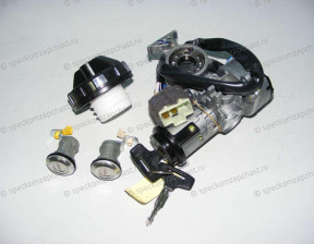 Замок зажигания комплект D4DD на Hyundai HD - 819015K200