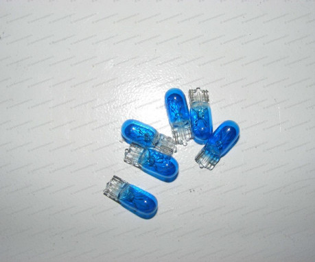 Лампа бесцокольная 12V 5W (blue) на Хендай Портер 1 - 104497755