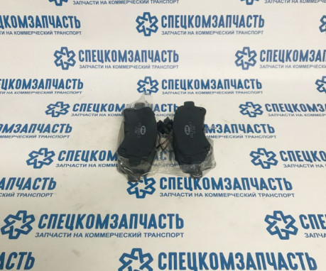 Колодки задние дисковые Q20 на Фиат Дукато - FD9265T