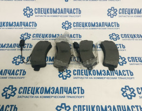 Колодки задние дисковые Q20 на Фиат Дукато - FD9265T