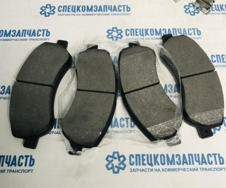 Колодки тормозные передние ( с пластинами и болтами) на Форд Транзит - M2624484 Колодки тормозные передние ( с пластинами и болтами) на Форд Транзит - M2624484