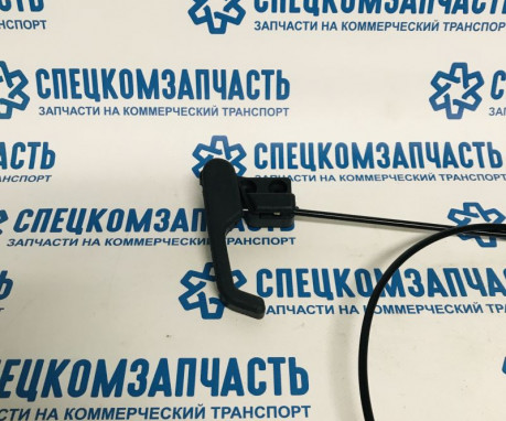 Трос открывания капота в сборе с ручкой на Мерседес Спринтер - MB90017500359