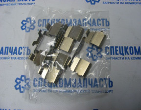 Ремкомплект колодок передних (пластины прижимные) R16 на Пежо Боксер - PSRK1058