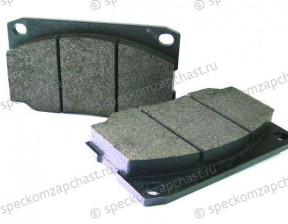 Колодки тормозные передние (диск) на Hyundai HD - 581015HA30